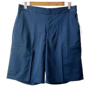 NWT Alfani Utility Cargo Shorts Men's 9.5” Inseam Relaxed Fit Neo Navy Size 32‎